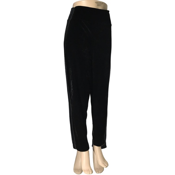 *New* Lily Morgan Black Terciopelo Straight Elegant Pants Size 1X - Picture 14 of 16